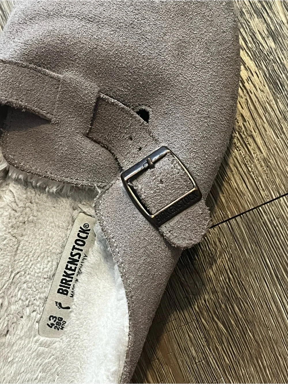 Birkenstock men’s gray